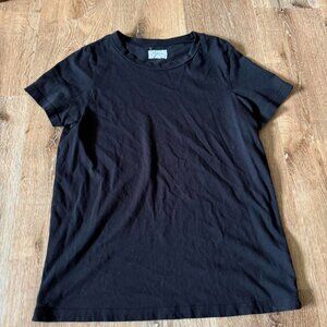 Mate the Label Black Organic Cotton T-Shirt Size S